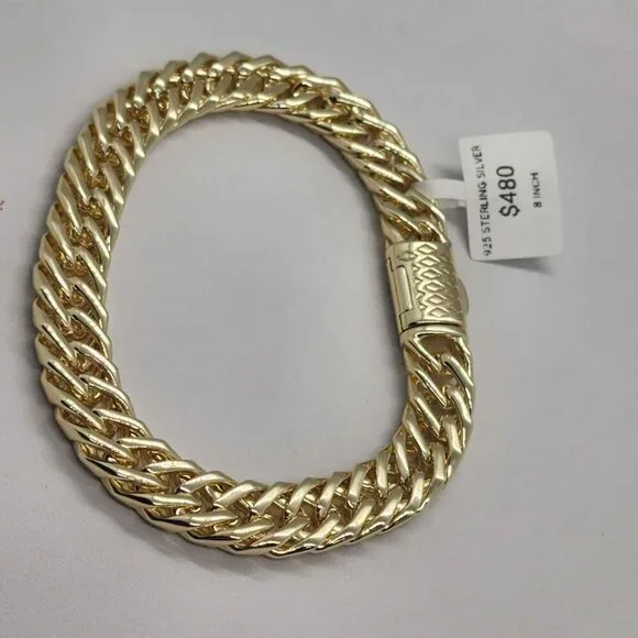 Brand NewSterling Silver 925 Cubic linkStyleBracelet